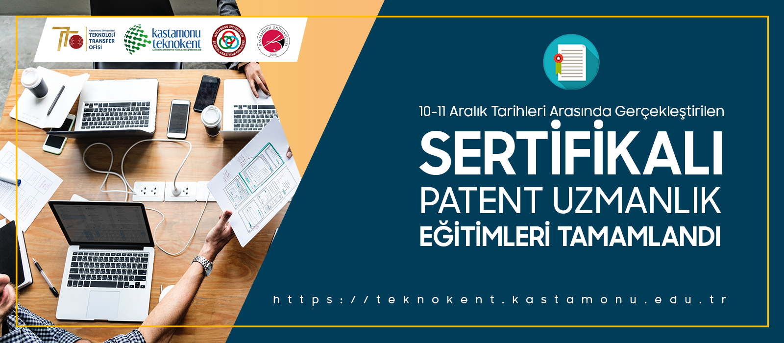 Sertifikalı Patent Uzmanlık Eğitimleri Tamamlandı